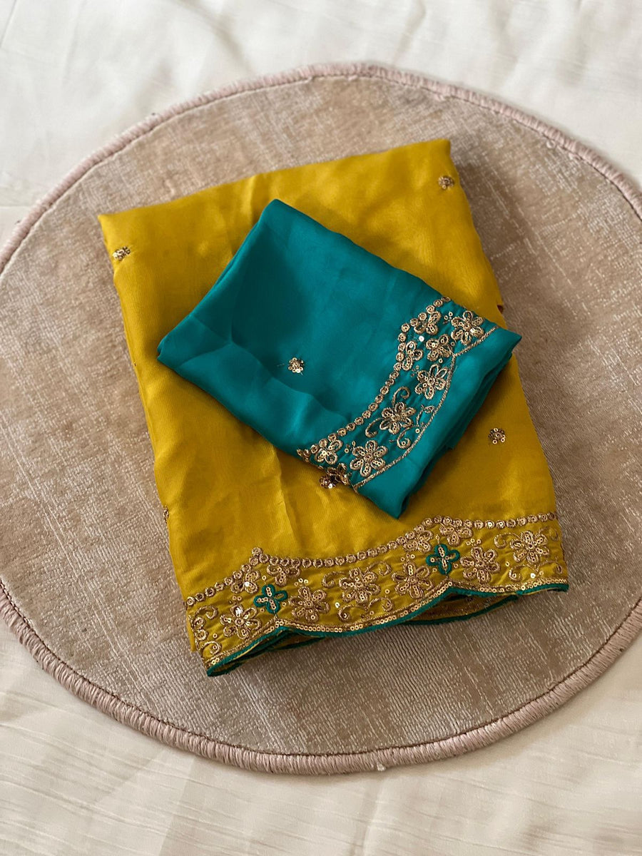 Rangoli silk saree