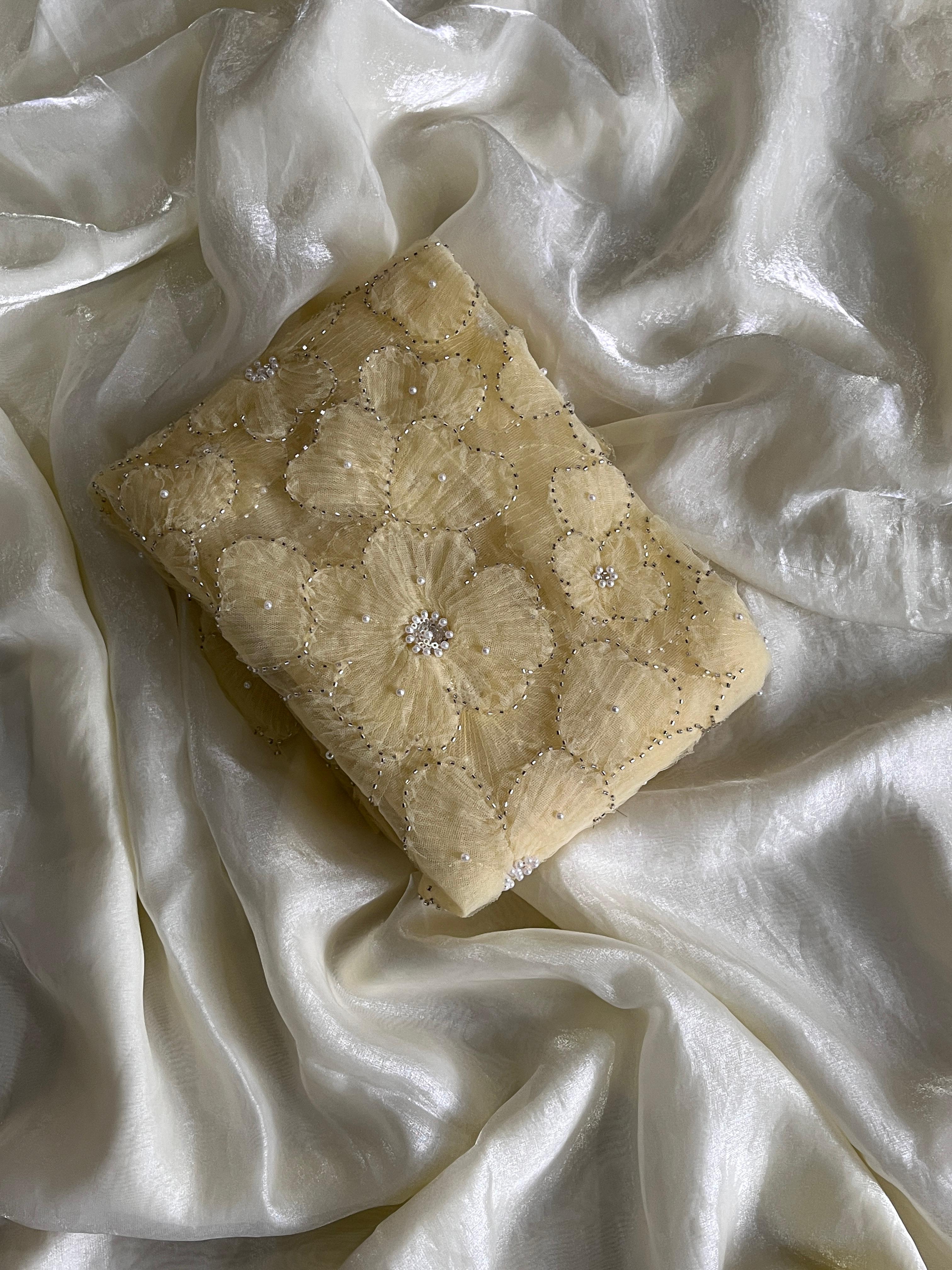 Premium Fandi Satin Saree