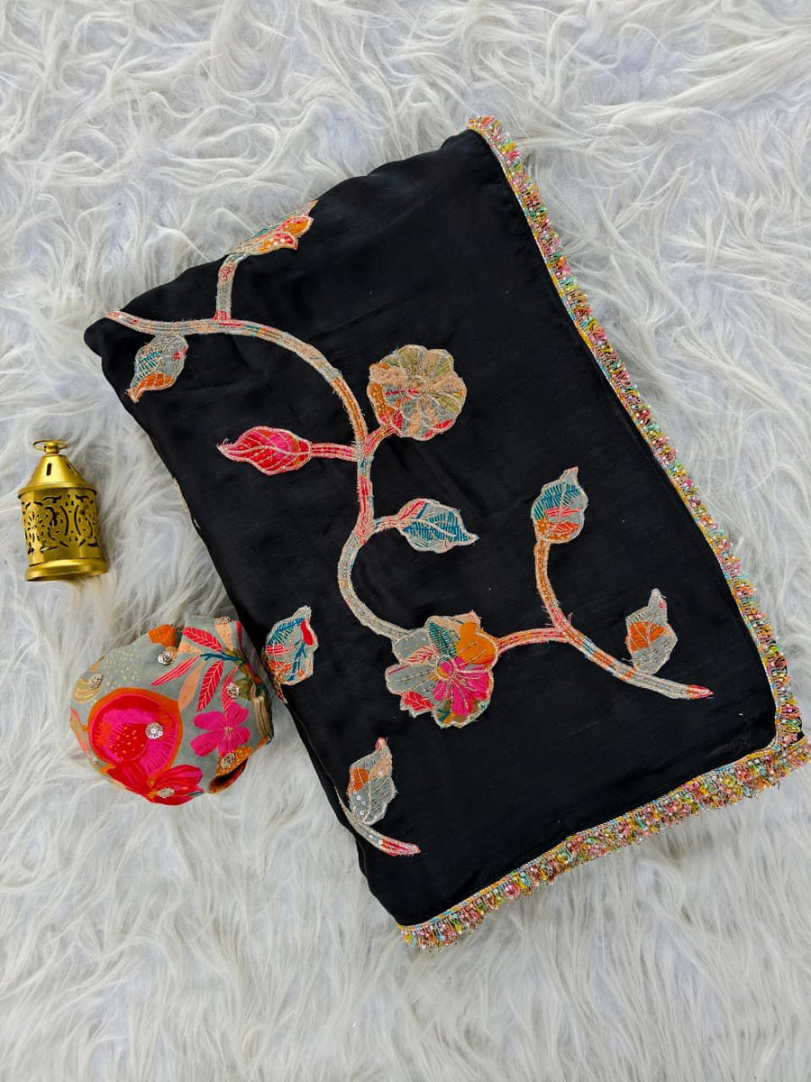 Pure Georgette saree