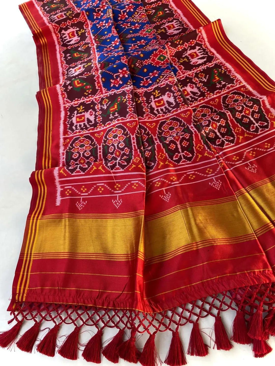 Premium Soft Pure Patola Silk Saree