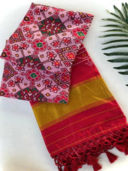 Premium Soft Pure Patola Silk Saree