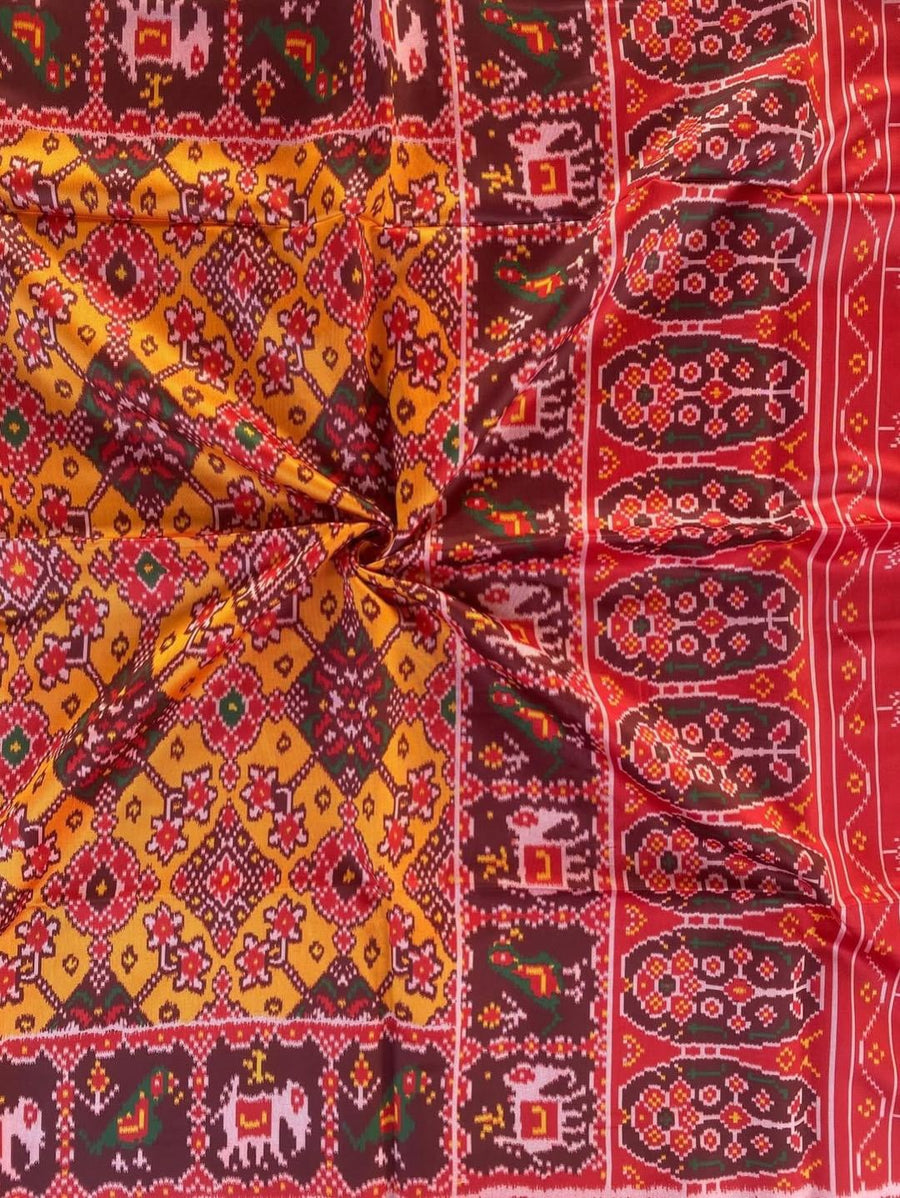 Premium Soft Pure Patola Silk Saree