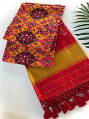 Premium Soft Pure Patola Silk Saree