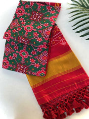 Premium Soft Pure Patola Silk Saree