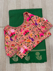 Stunning Dola silk saree