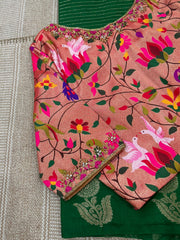 Stunning Dola silk saree
