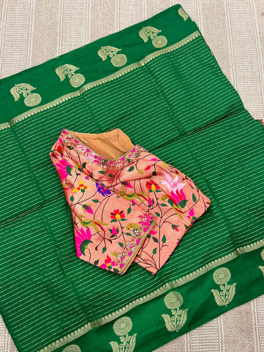 Stunning Dola silk saree