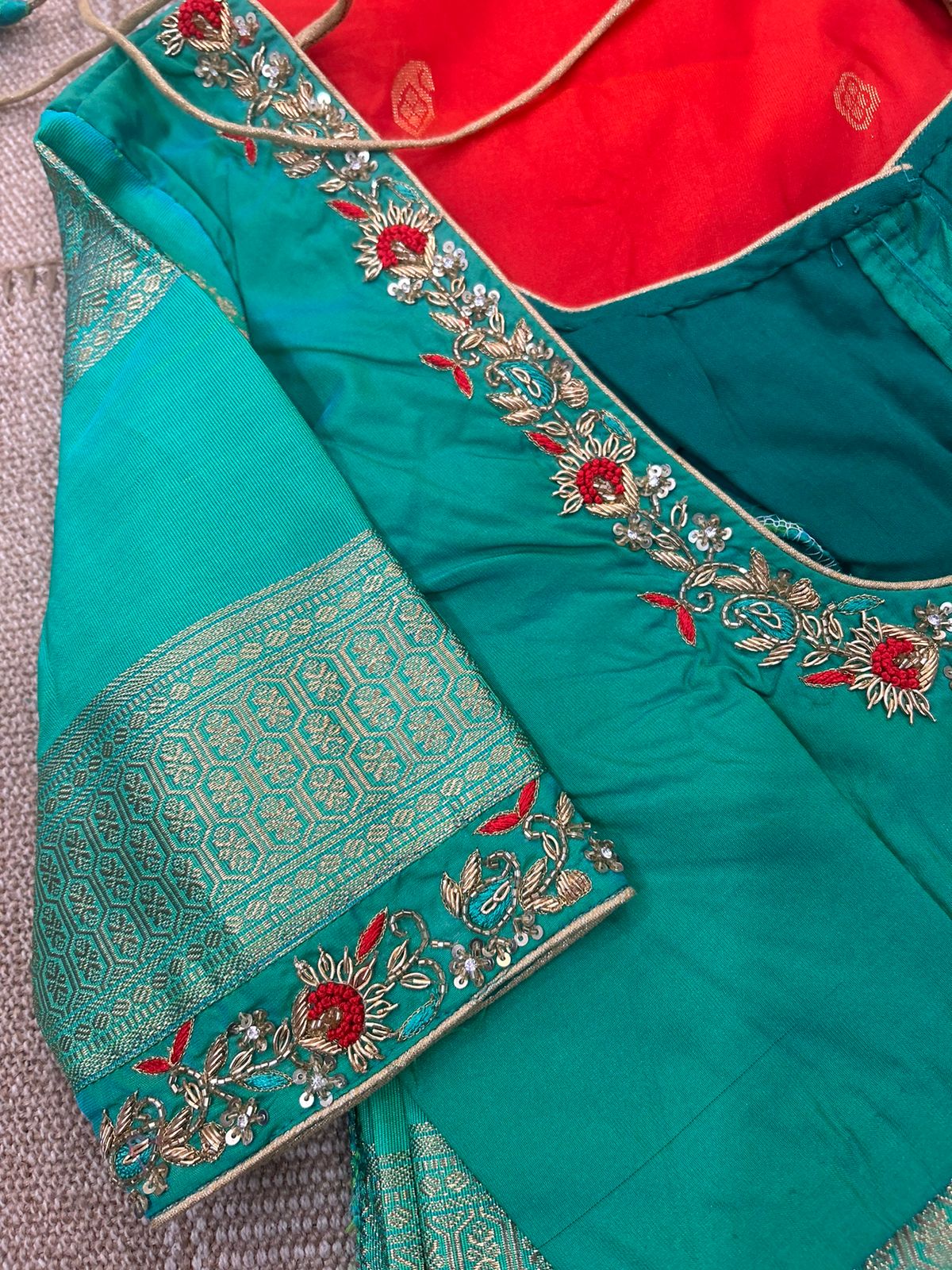premium semi Gadwal saree
