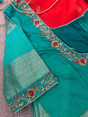 premium semi Gadwal saree