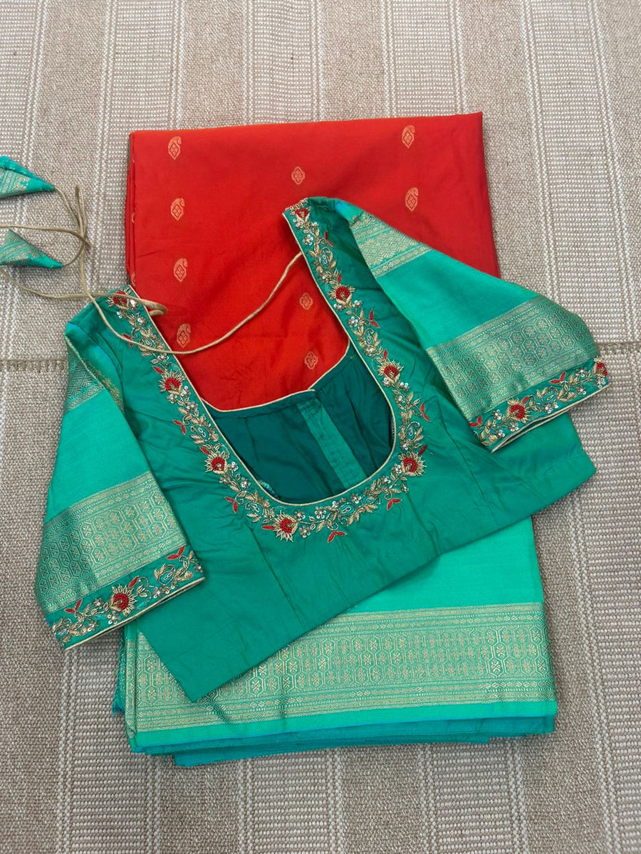 premium semi Gadwal saree