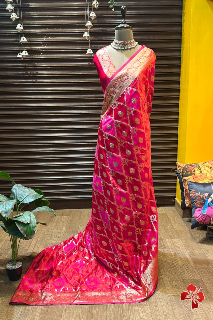 Banarasi Rangkat saree