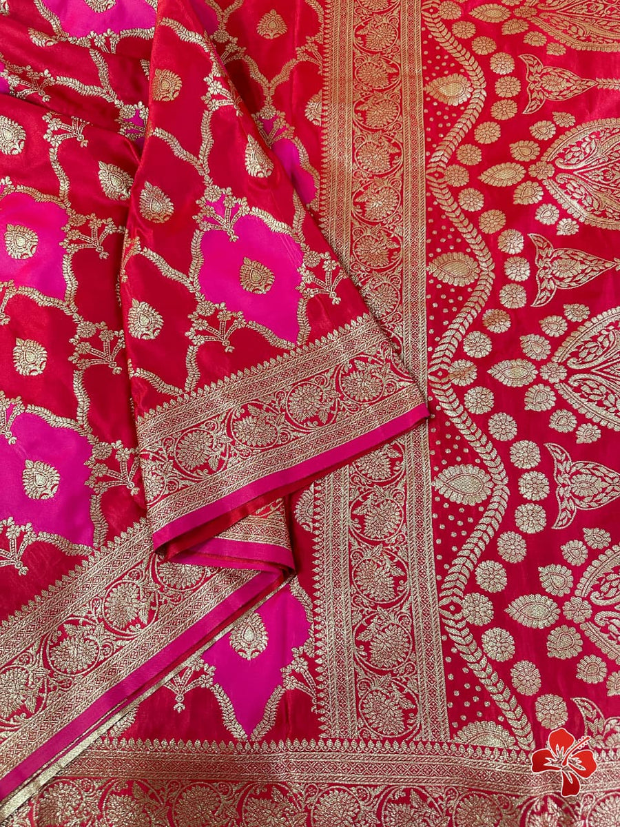 Banarasi Rangkat saree