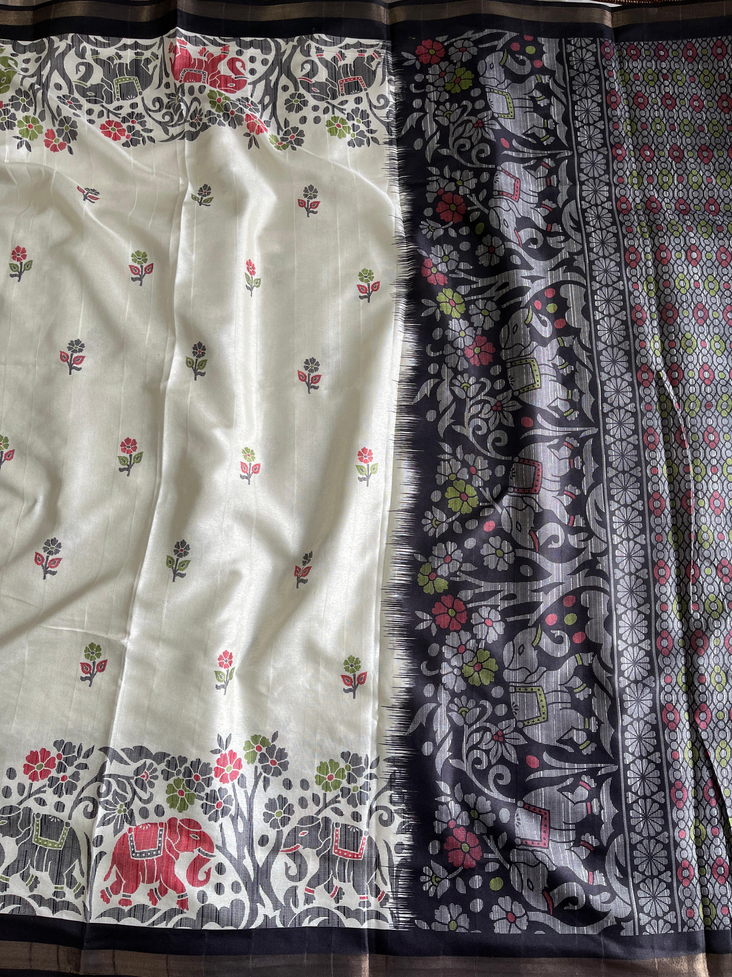 premium Tussar saree,