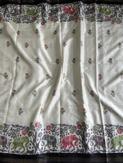 premium Tussar saree,