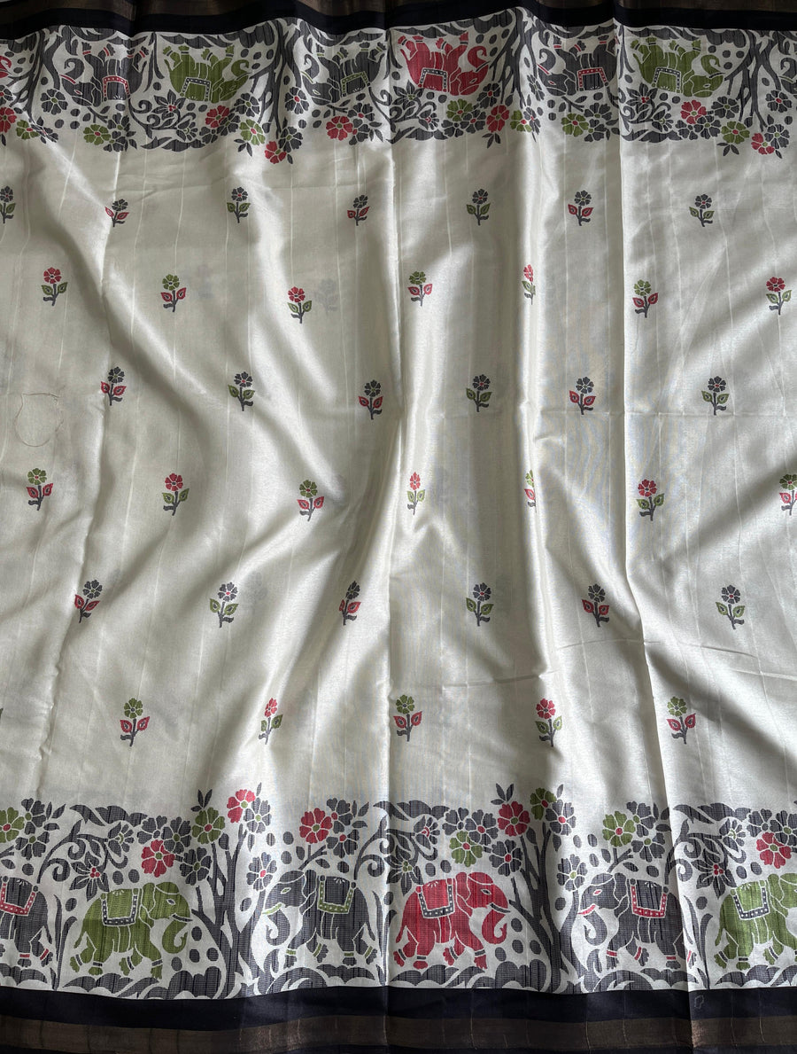 premium Tussar saree,