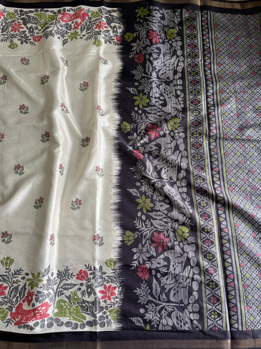 premium Tussar saree,