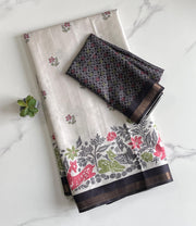 premium Tussar saree,