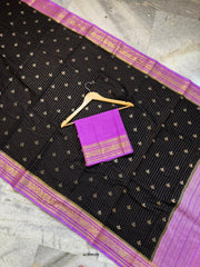 Semi Chiniya Silk Saree