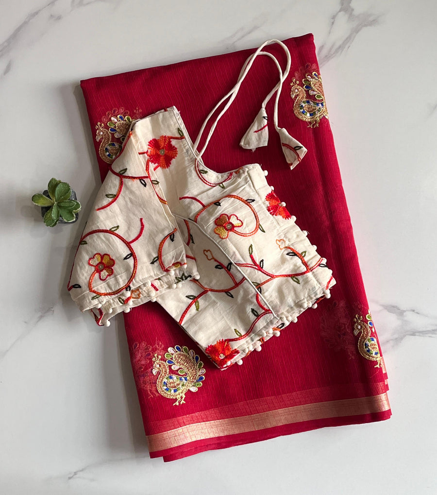 Premium Kota Doriya saree