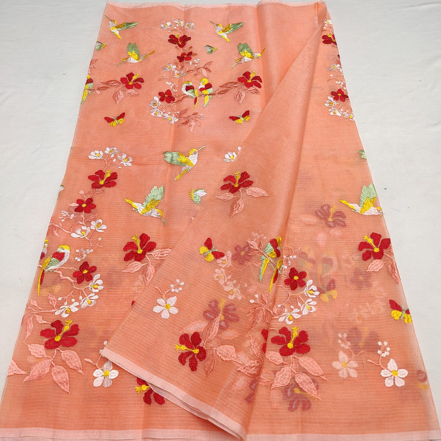 Kota Doria mix cotton saree