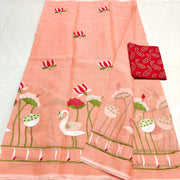 Kota Doria mix cotton saree