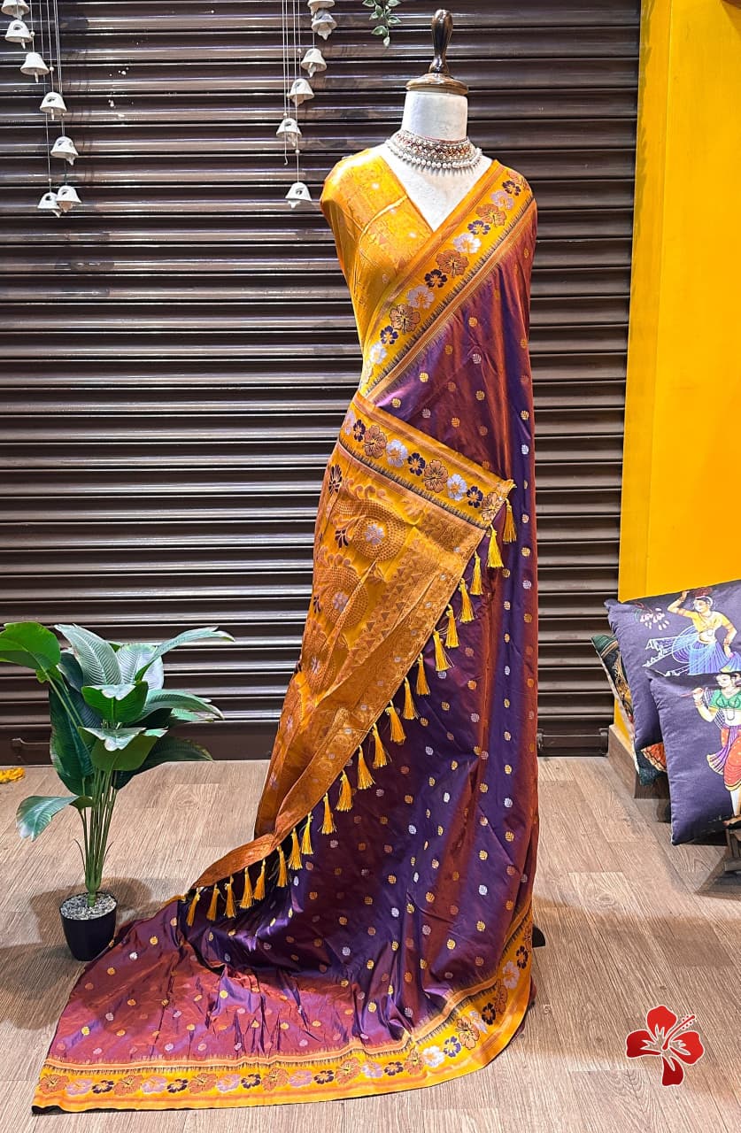exquisite soft silk saree