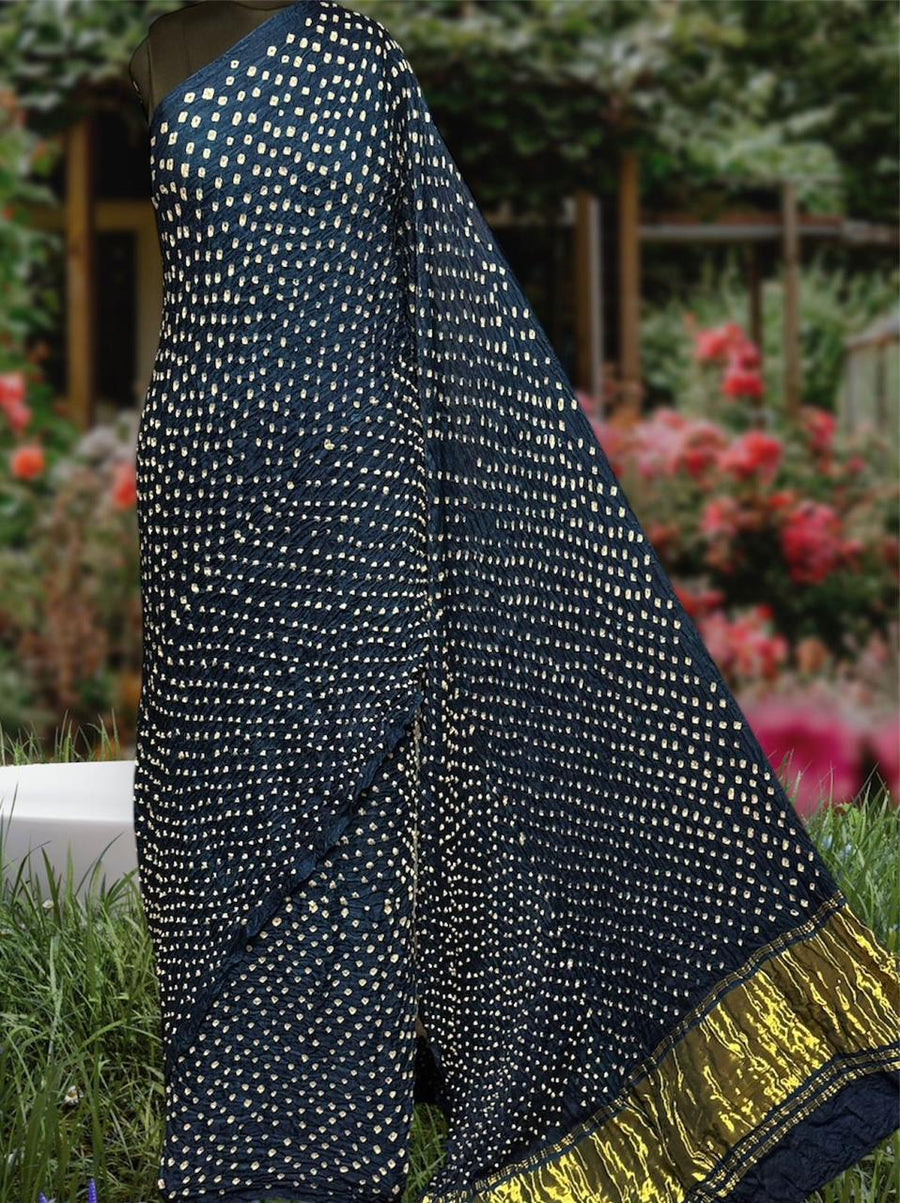 Modal Silk Bandhej Saree