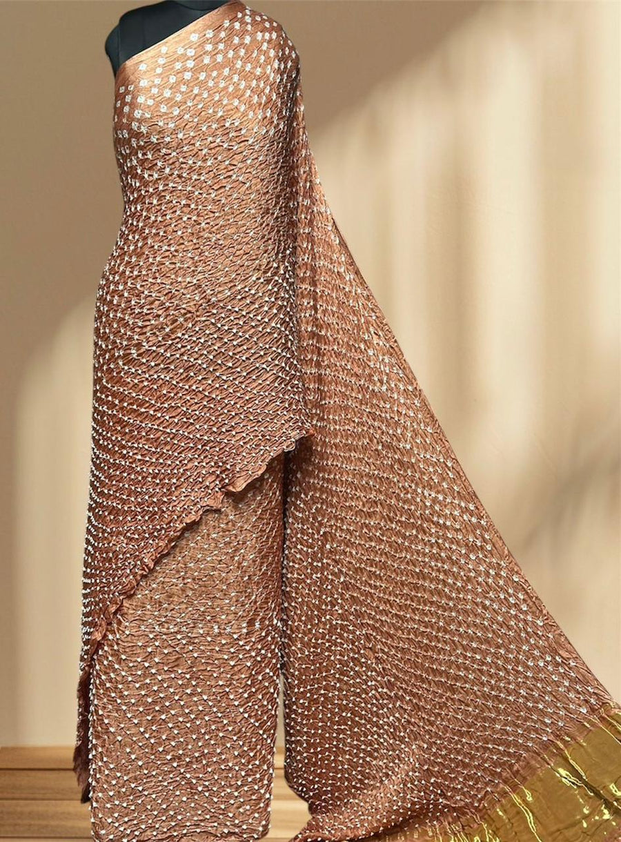 Modal Silk Bandhej Saree