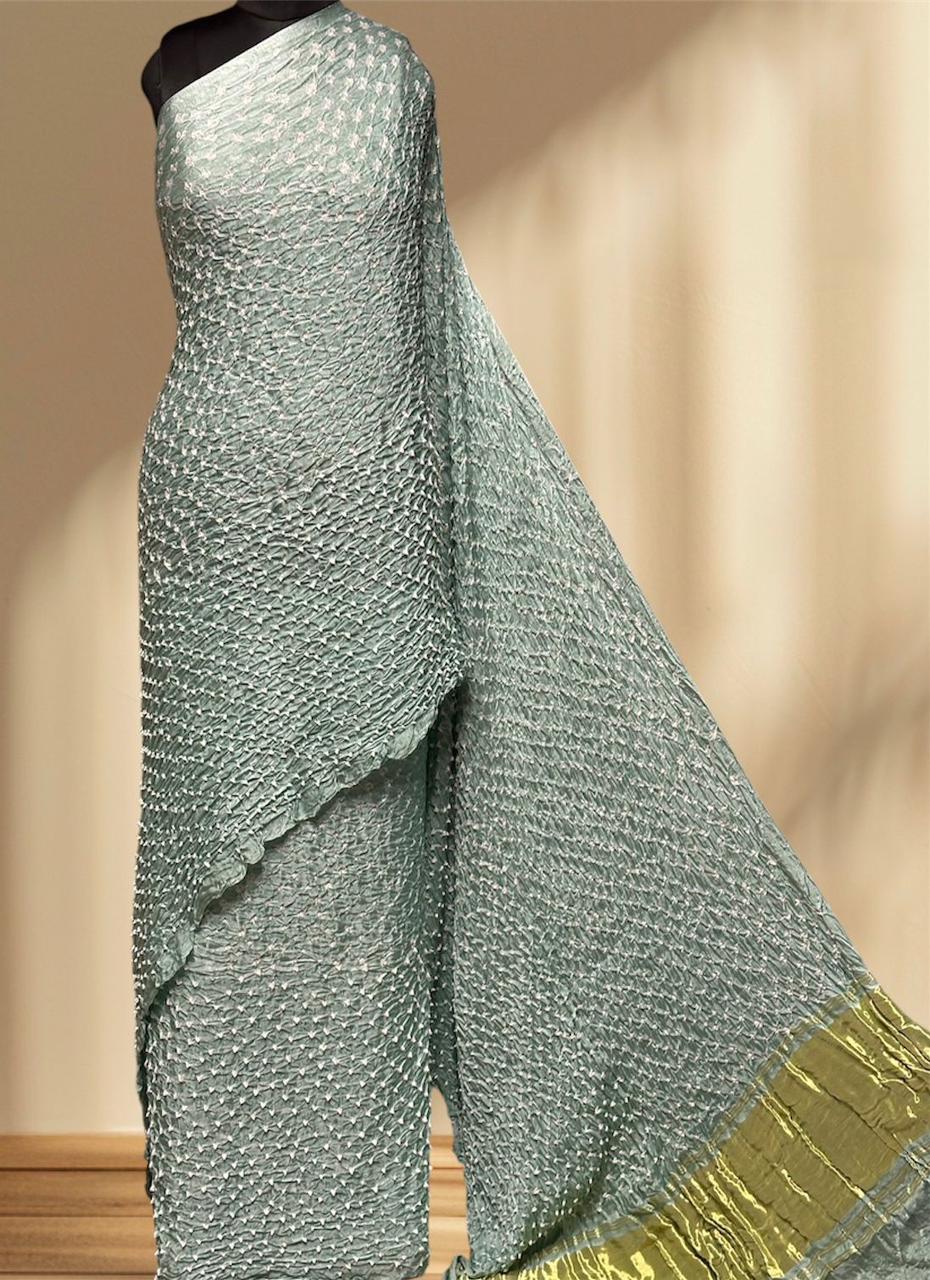Modal Silk Bandhej Saree
