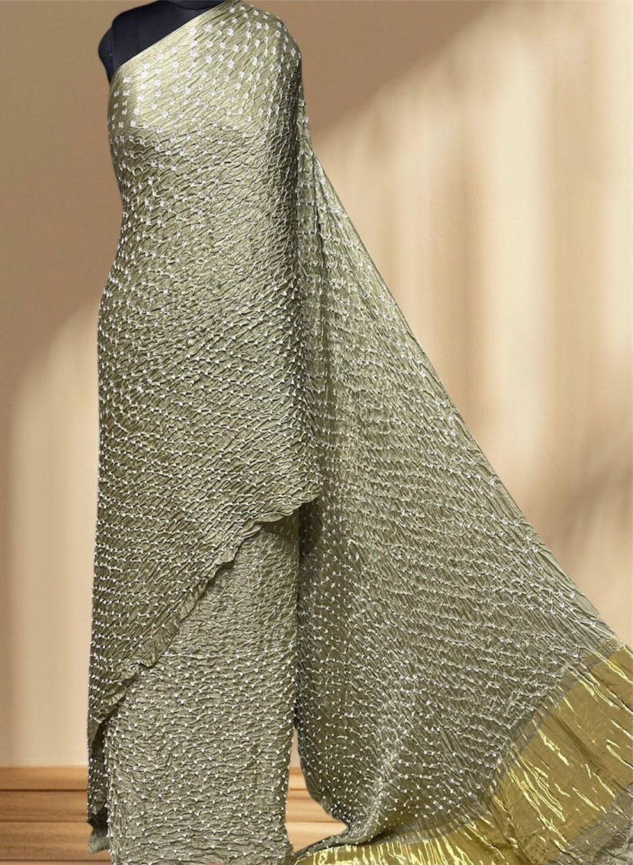 Modal Silk Bandhej Saree