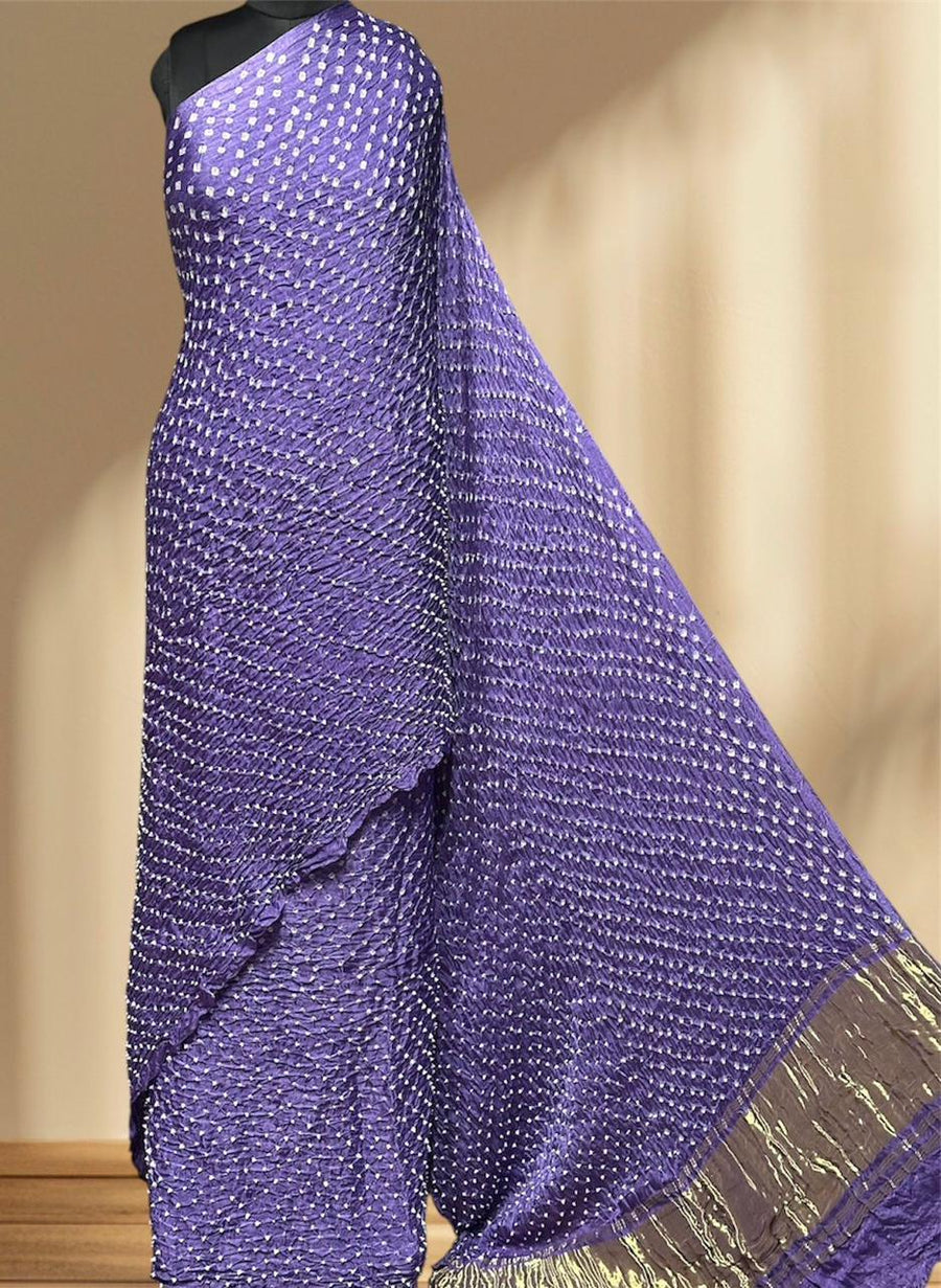 Modal Silk Bandhej Saree