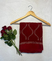 viscose georgette saree