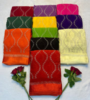 viscose georgette saree