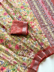 silver jacquard weaving