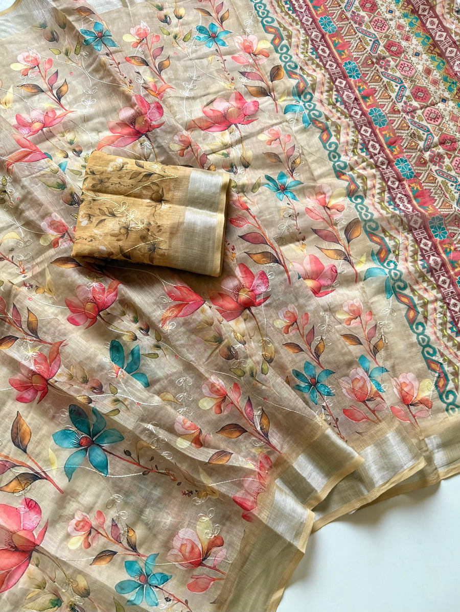 silver jacquard weaving