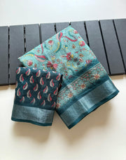 silver jacquard weaving