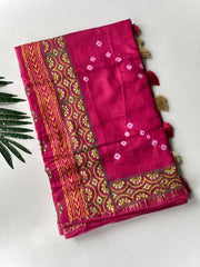 pure soft chanderi saree