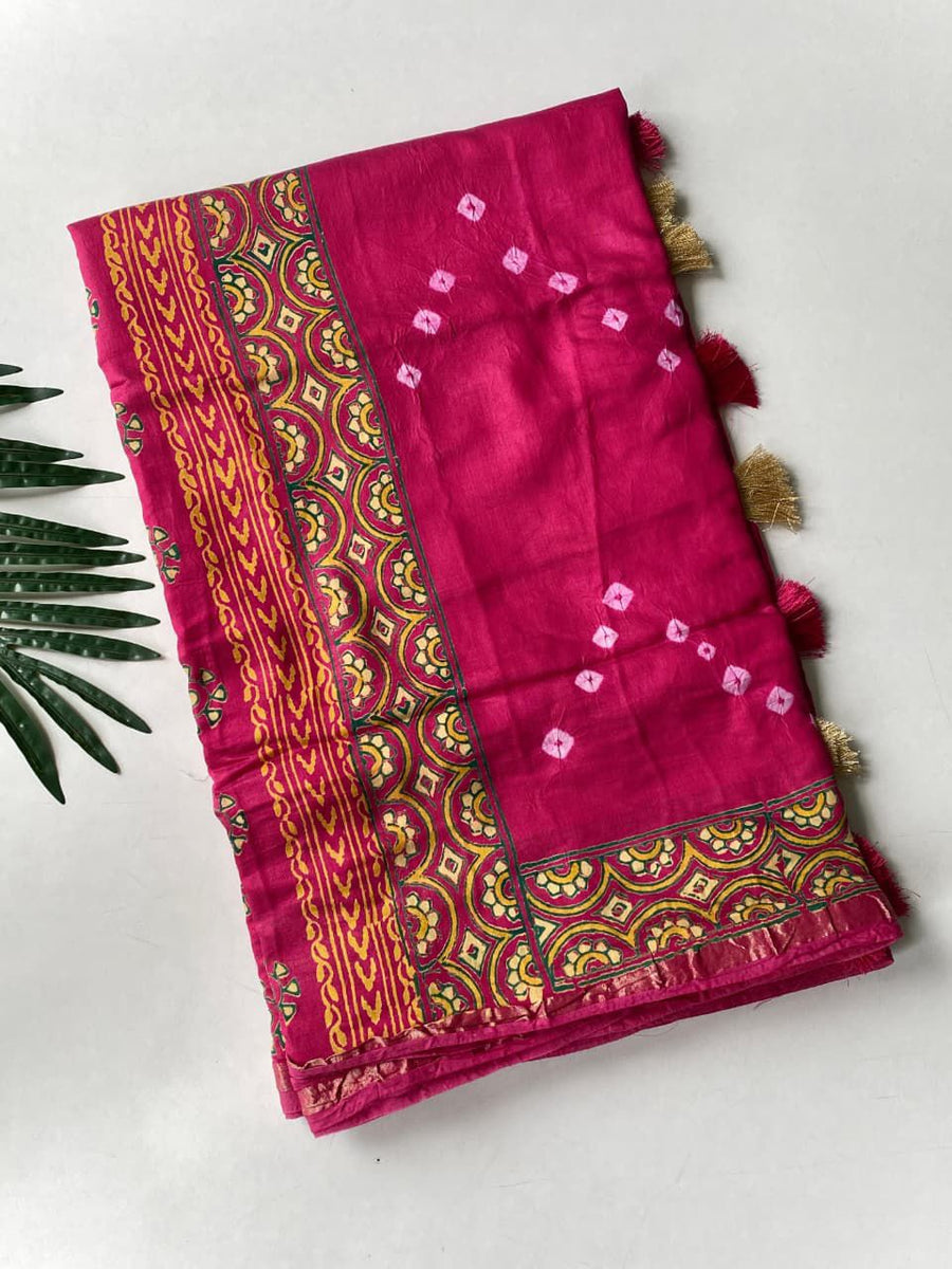 pure soft chanderi saree