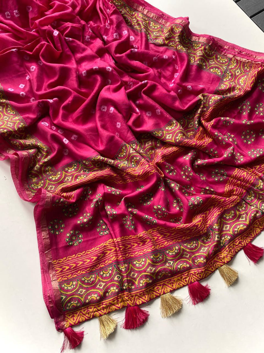 pure soft chanderi saree