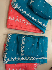 Pure Chinnon saree