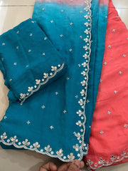 Pure Chinnon saree