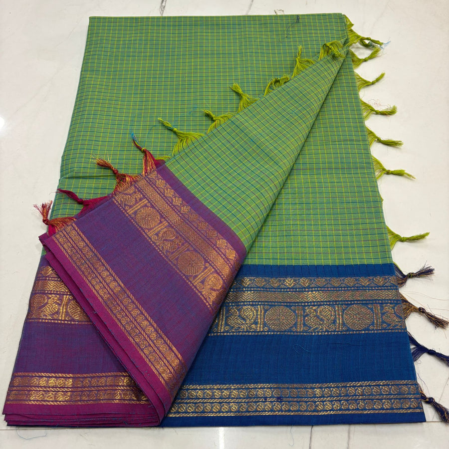 Fancy Korvai kattam sarees