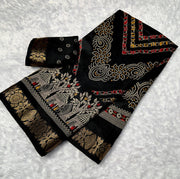 heavy marshmallow saree