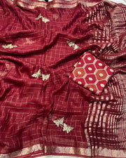 viscose Georgette saree