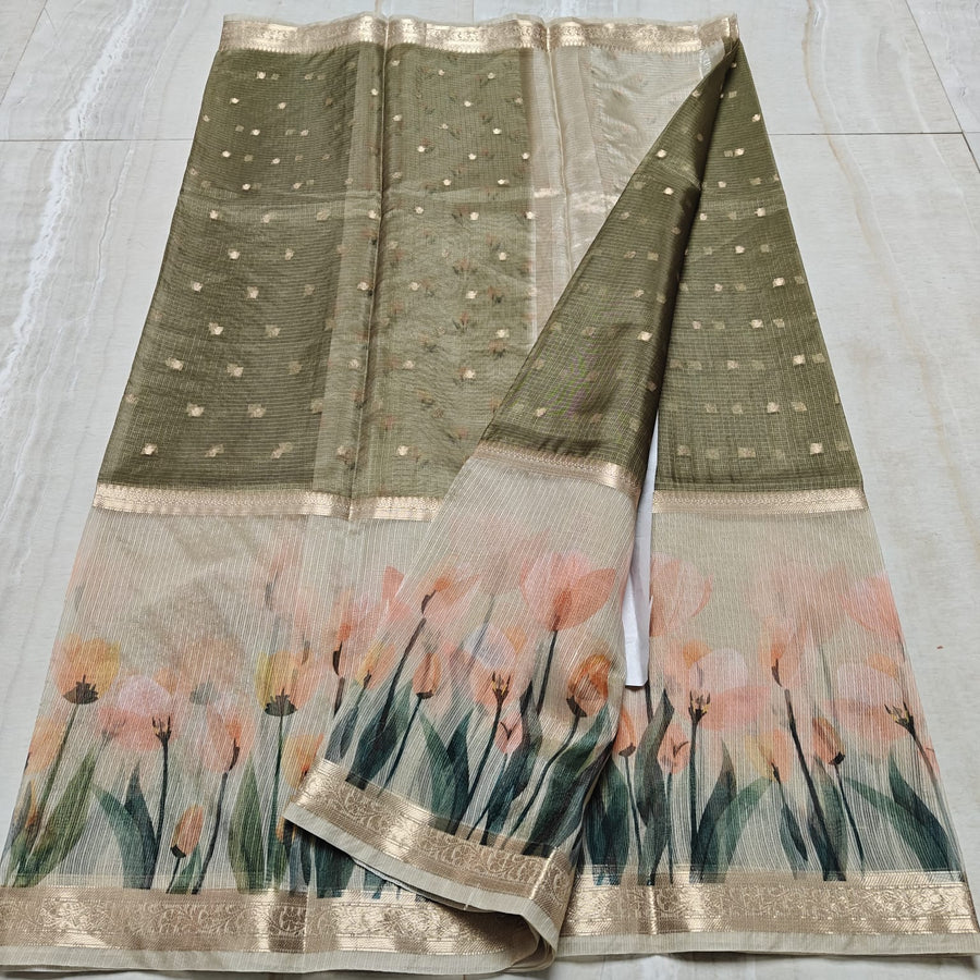 Soft Silk Kota Weaving