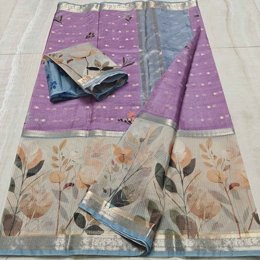 Soft Silk Kota Weaving