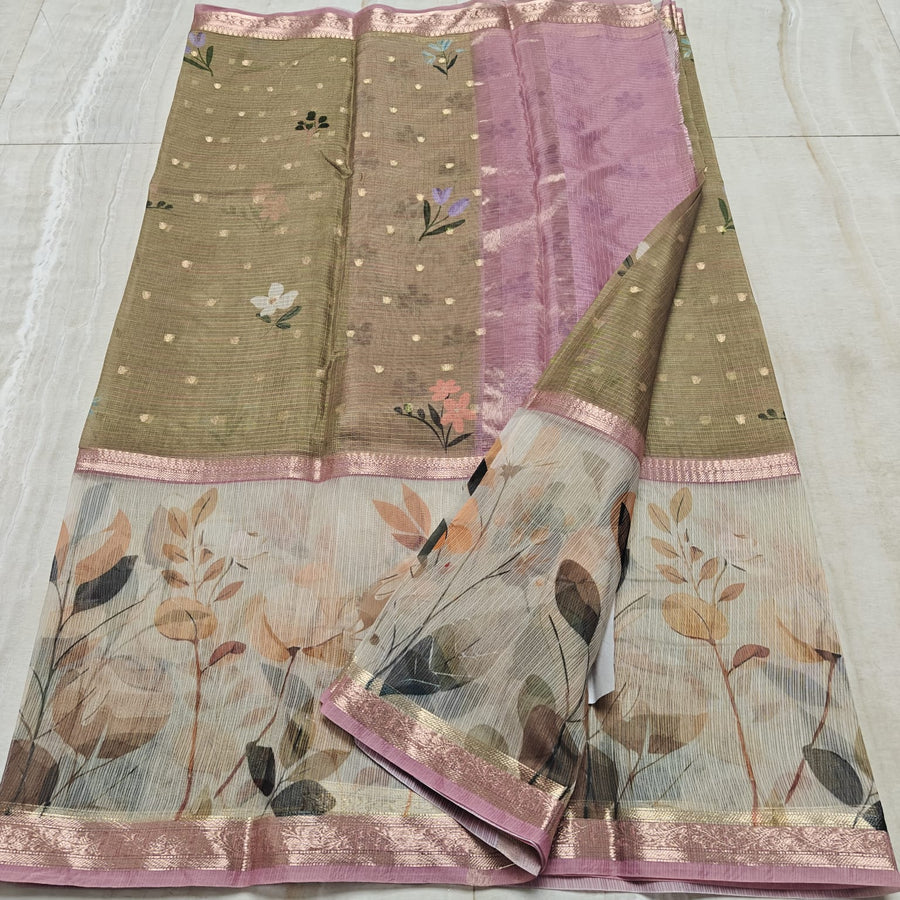 Soft Silk Kota Weaving