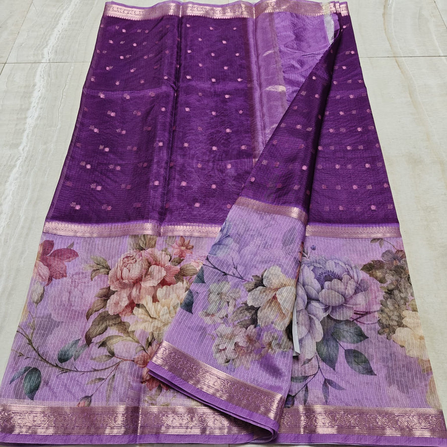 Soft Silk Kota Weaving