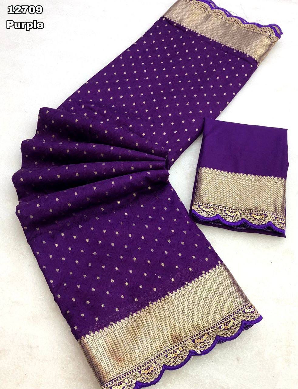 khadi georgette saree