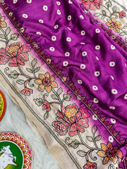 Pure Tussar Saree